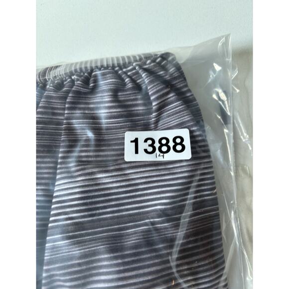 Tehama S Athletic Dress Shelf Bra Straps Tank Stripe Stretch Golf Beach Outdoor - Picture 9 of 9